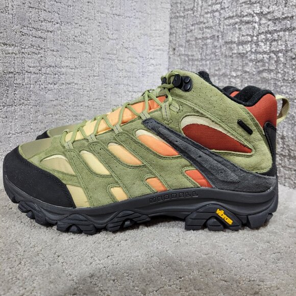 Merrell Moab 3 Vista Mid Mens 12W Mosstone Multi Waterproof Hiking Boots J500521
